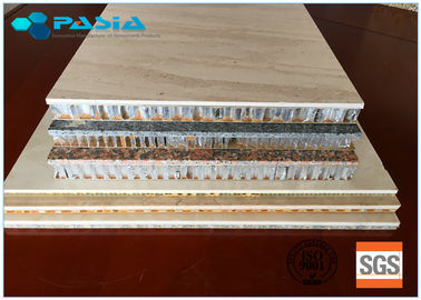 Κίνα 2400mm * 2400mm κυψελωτών πέτρινες επιτροπών μεγάλες επιτροπές τοίχων καπλαμάδων μεγέθους μαρμάρινες προμηθευτής