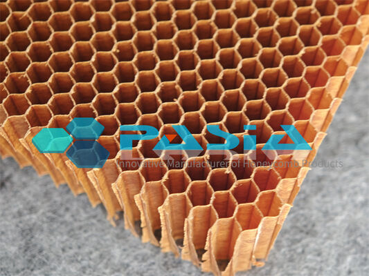 Κίνα High Strength Self Extinguishing Aramid Honeycomb Core With Low Smoke Emission προμηθευτής