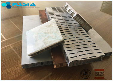 Κίνα Διατρυπημένο πάτωμα κυψελωτών υλικό πυρήνων αργιλίου μήκους 6mm δευτερεύον αντιστατικό σύνθετο προμηθευτής