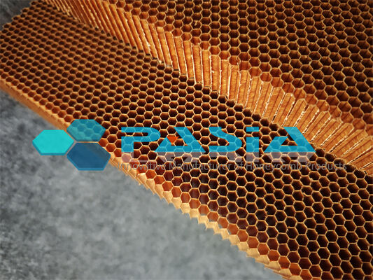 High Strength to Low Weight Ratio Fire Resistant Thermal Insulation Nomex Honeycomb Core for Aerospace and Aviation προμηθευτής