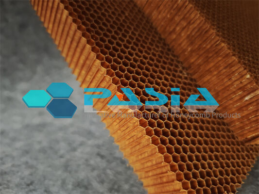 High Strength Self Extinguishing Aramid Honeycomb Core With Low Smoke Emission προμηθευτής