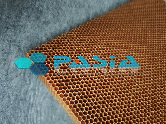 High Strength Self Extinguishing Aramid Honeycomb Core With Low Smoke Emission προμηθευτής