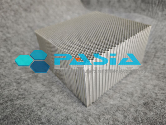Corrosion Resistant Chromate‑coated Aluminum Honeycomb Energy Absorber Pad in 1250×1250mm Size for Railway Vehicle Buffering with Stable Plateau Stress Characteristics προμηθευτής